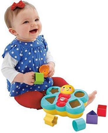 Fisher Price Kelebek Şekil Eşleştirme Arkadaşı CDC22 %100 Orjinal