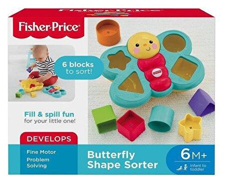 Fisher Price Kelebek Şekil Eşleştirme Arkadaşı CDC22 %100 Orjinal