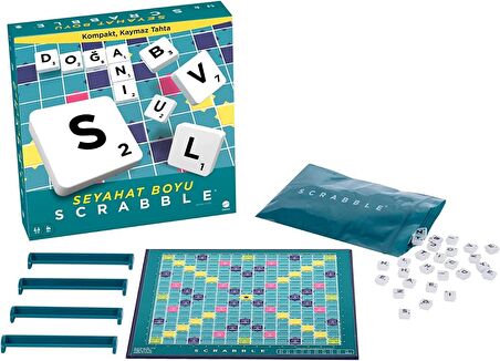 Scrabble Travel (Seyahat) Türkçe Kutulu Oyun CJT14