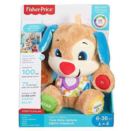 Fisher Price Eğitici Erkek Köpekçik Türkçe CJV63 %100 Orijinal