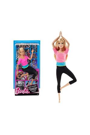 Barbie Sonsuz Hareket Bebeği, Sarışın - Siyah Tayt