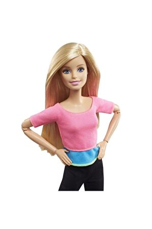 Barbie Sonsuz Hareket Bebeği, Sarışın - Siyah Tayt