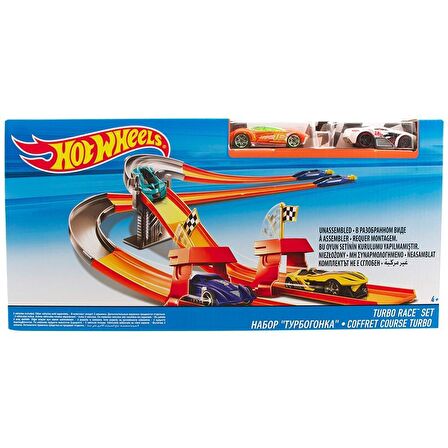 Hot Wheels Motor Yarışcıları Turbo Yarış Oyun Seti