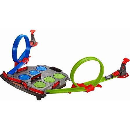 Hot Wheels Track Builder Bloklu Köprü Yarışı Oyun Seti FDF27