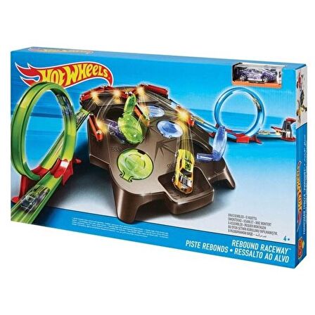 Hot Wheels Track Builder Bloklu Köprü Yarışı Oyun Seti FDF27