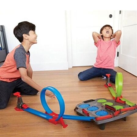 Hot Wheels Track Builder Bloklu Köprü Yarışı Oyun Seti FDF27