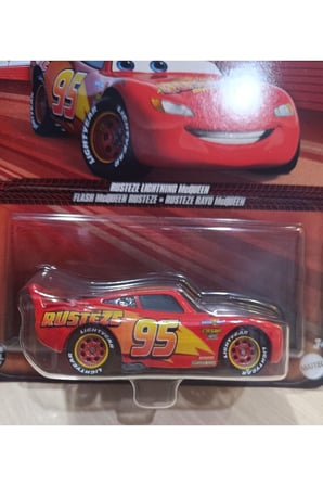 Disney Pixar Cars Arabalar Tekli Karakter Araçlar Rusteze Lightning McQueen