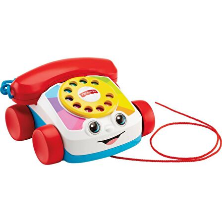 Fisher Price Eğitici Sürüklenebilr Çevirmeli Geveze Telefon Fgw66