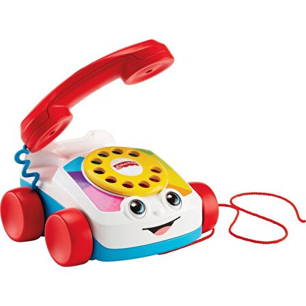 Fisher Price Eğitici Sürüklenebilr Çevirmeli Geveze Telefon Fgw66