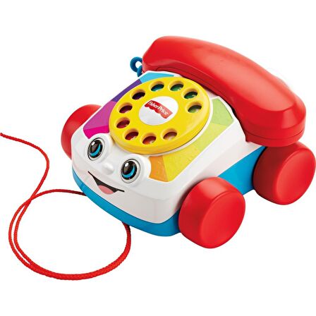 Fisher Price Eğitici Sürüklenebilr Çevirmeli Geveze Telefon Fgw66