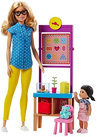 Barbie Sınıf Öğretmeni Oyun Seti FJB29