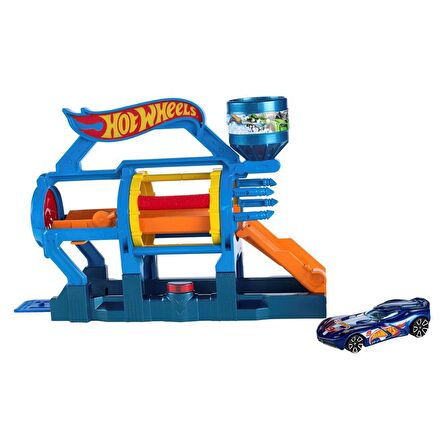 Hot Wheels Şehir Başlangıç Setleri - Oto Yıkama İs