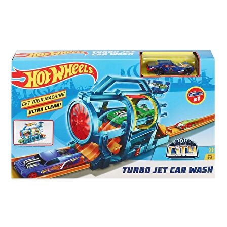 Hot Wheels Şehir Başlangıç Setleri - Oto Yıkama İs