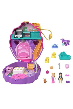 Mattel Polly Pocket ve Maceraları Micro Oyun Setleri Cupcake Compact Fry35-hkv31