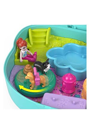 Mattel Polly Pocket Ve Maceraları Micro Oyun Setleri Doggy Bırthday Bash Compact Fry35-hkv03