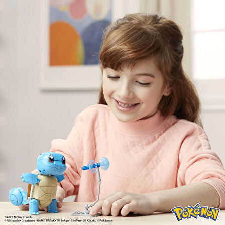 Mega Pokemon Yap ve Oyna Figürler GKY95 GYH00 Squirtle