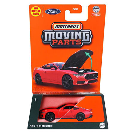 Matchbox 2025 1:64 Arabalar 2024 FORD MUSTANG FWD28-JBW60