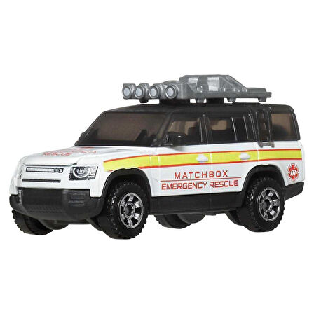 Matchbox 2025 1:64 Arabalar LAND ROVER DEFENDER 130 JBW63