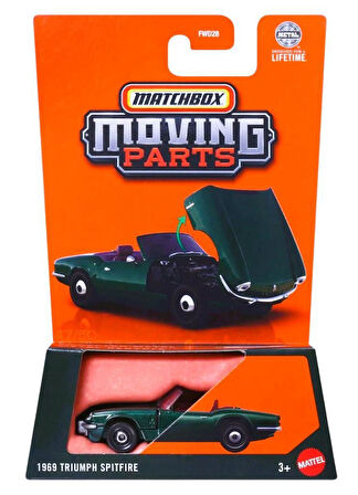 Matchbox 2025 1:64 Arabalar 1969 TRIUMPH SPITFIRE JBW99