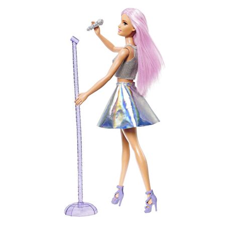 Barbie Meslek Bebeği - Pop Star DVF50 FXN98 Lisanslı Ürün
