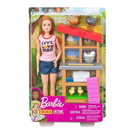 Barbie Tavuk ve Civcivler ile Tavuk Çiftliği Oyun 