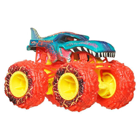 Hot Wheels Monster Trucks 1:64 Arabalar SHARKS vs DINOS MEGA WREX FYJ44-JCD87