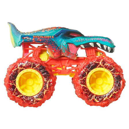 Hot Wheels Monster Trucks 1:64 Arabalar SHARKS vs DINOS MEGA WREX FYJ44-JCD87