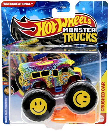 Hot Wheels Monster Trucks 1:64 Arabalar WRECKREATIONAL FYJ44-JDP81