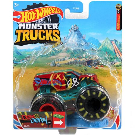 Hot Wheels Monster Trucks Arabalar 1:64 Super Mario Bowser