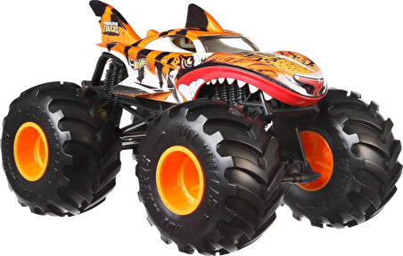 1:24 Hot Wheels Monster Trucks Araba TIGER SHARK FYJ83 JDR02