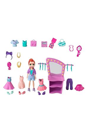 Polly Pocket Eğlenceli Dünyası oyun Seti GBF85 GBF86 Lisanslı Ürün