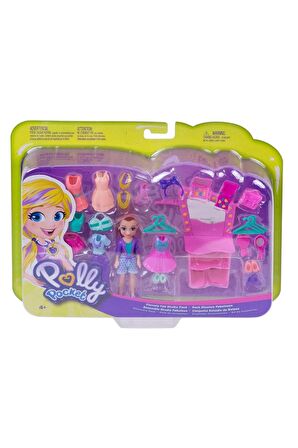 Polly Pocket Eğlenceli Dünyası oyun Seti GBF85 GBF86 Lisanslı Ürün