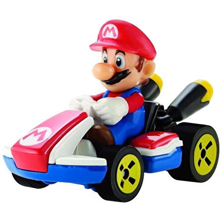 Hot Wheels Mario Kart Karakter Araçlar Mario GBG25-GBG26