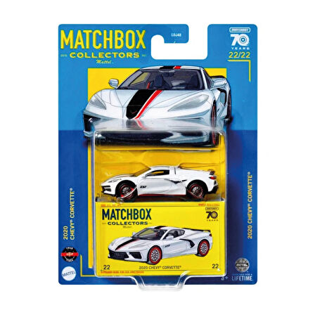 Matchbox 1/64 Ölçek Premium Araçlar HLJ75 2020 Chevy Corvette