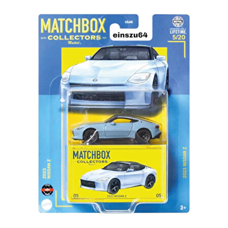 Matchbox 1/64 Ölçek Premium Araçlar HVW20 2023 Nissan Z