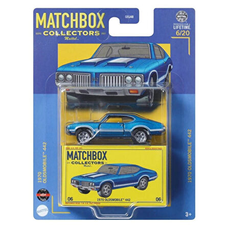 Matchbox Koleksiyon Araçlar HVW12 1970 OLDSMOBILE 442