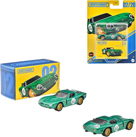 Matchbox Koleksiyon Araçlar GBJ48 - JCL33 BIZZARRINI 5300 GT CORSA REVIVAL