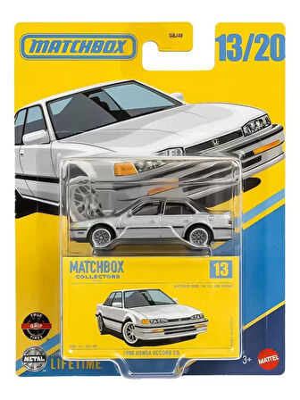 Matchbox Koleksiyon Araçlar 1990 HONDA ACCORD CB GBJ48 - JCL27