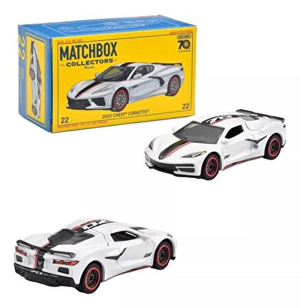 Matchbox Koleksiyon Araçları 70. Yıl Özel Seri GBJ48 - HLJ75 2020 CHEVY CORVETTE