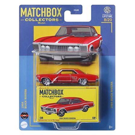 Matchbox Koleksiyon Araçlar GBJ48 - HVW15 1964 BUICK RIVIERA