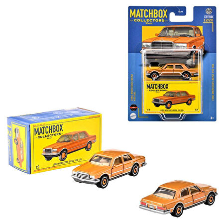 Matchbox Koleksiyon Araçlar GBJ48 - HVW07 1980 Mercedes-Benz 450 SEL