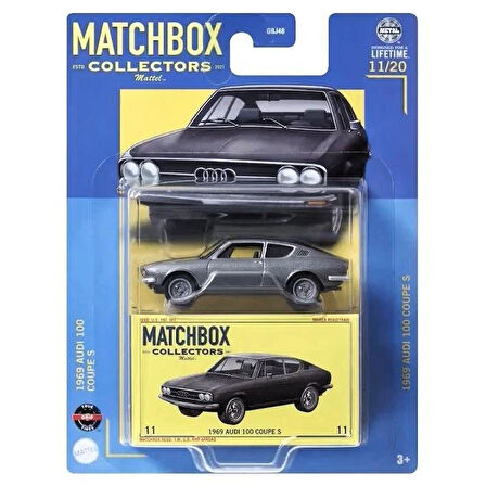 Matchbox Koleksiyon Araçlar GBJ48 - HVW06 1969 AUDI 100 COUPE S