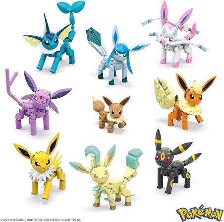 MEGA Pokémon Eevee Dönüşümleri, 6 yaş ve üzeri, GFV85