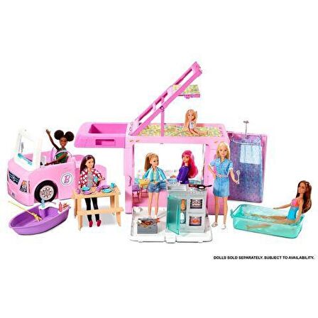 BARBIE'NİN ÜÇÜ BİR ARADA RÜYA KARAVANI