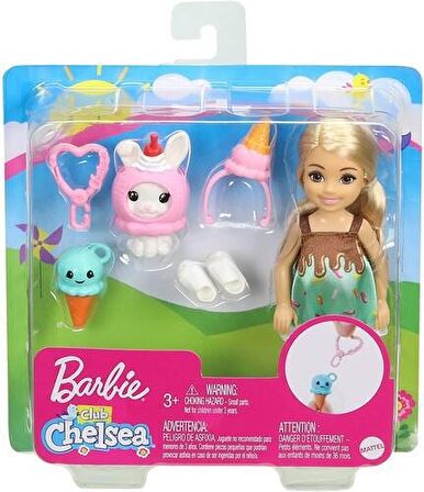 Barbie Kostümlü Chelsea ve Hayvancığı Oyun Setleri