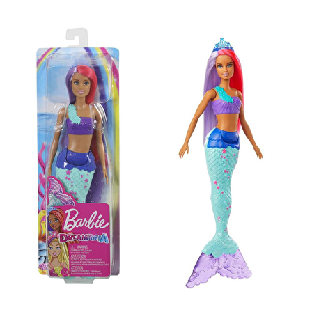 Barbie Dreamtopia Denizkızı Bebekler GJK09