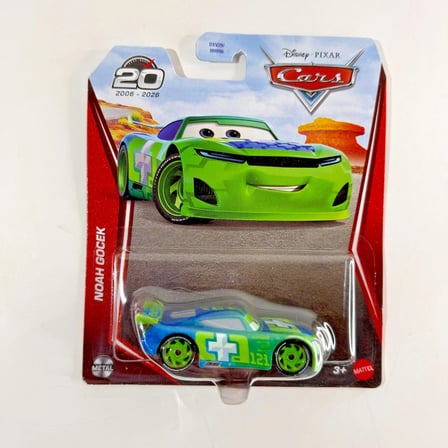 Disney Pixar Cars 20. Yıl Noah Gocek Metal Diecast Araç 2026