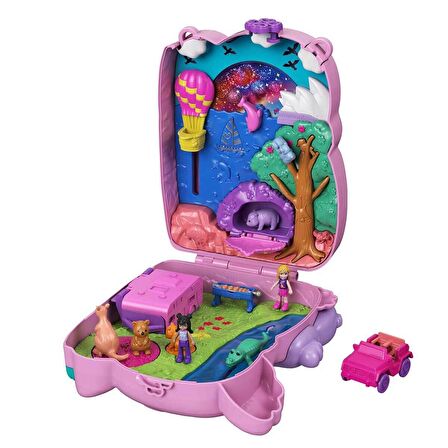 Polly Pocket Çanta Olabilen Micro Oyun Setleri GKJ63 - Koala Adventures