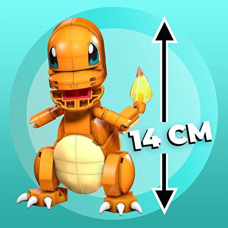 GKY96 MEGA Pokemon - Yap ve Oyna Figürler, Charmander