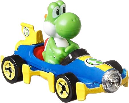 HOT WHEELS Mario Kart Karakter Araçlar Gbg25 Glp39 Yoshi